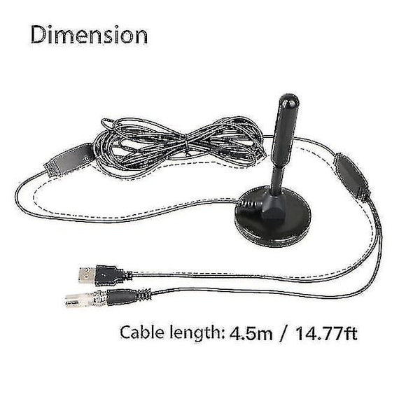 Digital TV-antenne HDTV-antenne DTMB TV-antenne[C]
