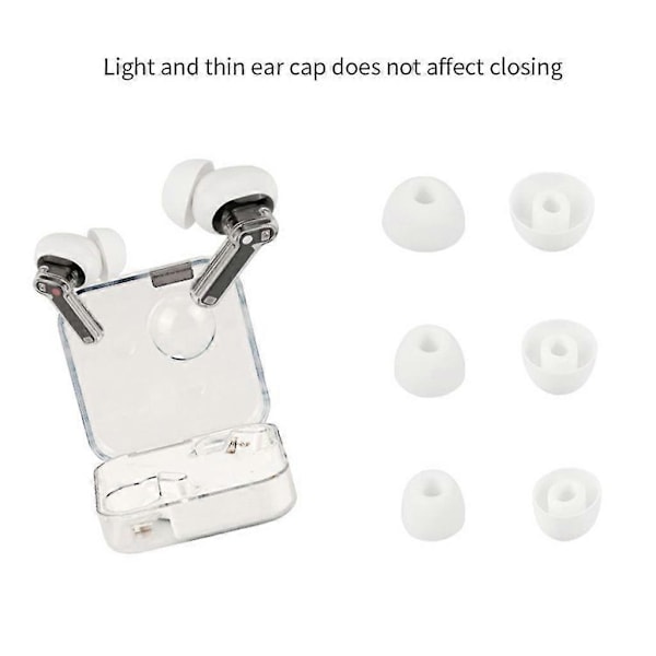 Dammskyddande Öronproppsöverdrag för Nothing Ear (2) (1) - Anti-Slip-fodral för Hörlurar