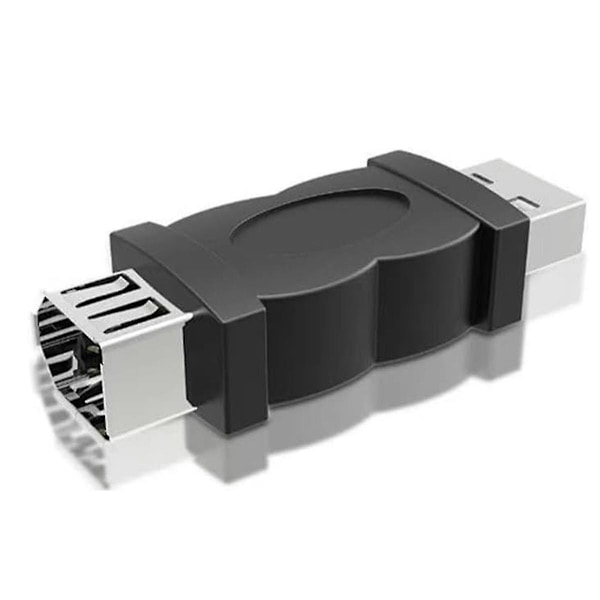USB til 1394 6P Connector USB til Firewire Multifunktionel Bærbar Praktisk 6-polet USB Han til 1394 Konverter