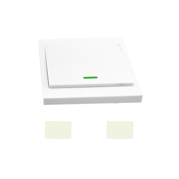eWeLink Väggmonterad Knapp för Fjärrkontroll av Ljus 3-vägs 86 Typ ON/Off Väggpanel 433MHz Wi White 1CH