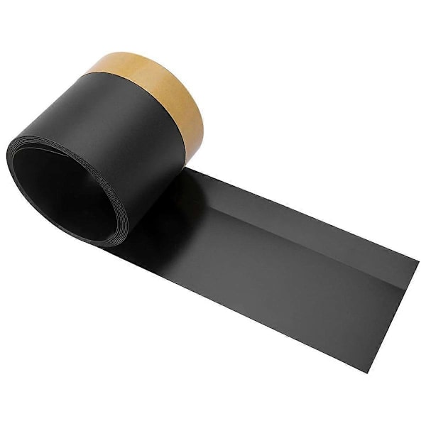 Under Soffa Blocker Skärbar Stark Vidhäftning Mjuk PVC Under Soffsäng Blocker för Husdjur Leksak Svart (C)