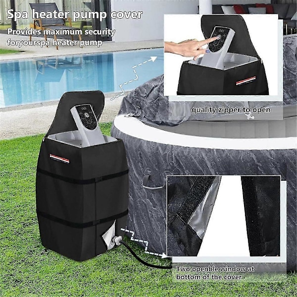 Til Dækning af Varmepumpe til Whirlpool, Vandtæt og Robust Dækning til Whirlpool-Pumpe, Spas og Pools - Forbedringsdele