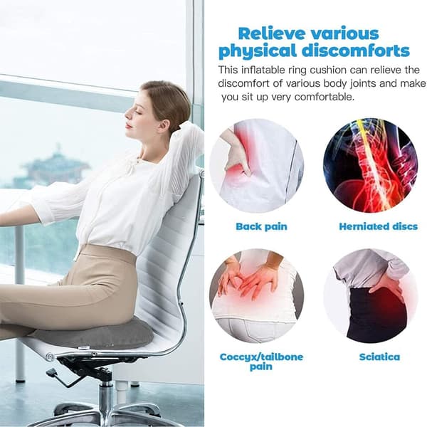 2 stk. smultring-setepute, oppblåsbar ring-setepute, oppblåsbar[C]