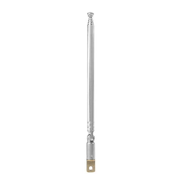 Teleskopisk Antenne Universal 4/5 Seksjoner TV Radio Antennemottaker