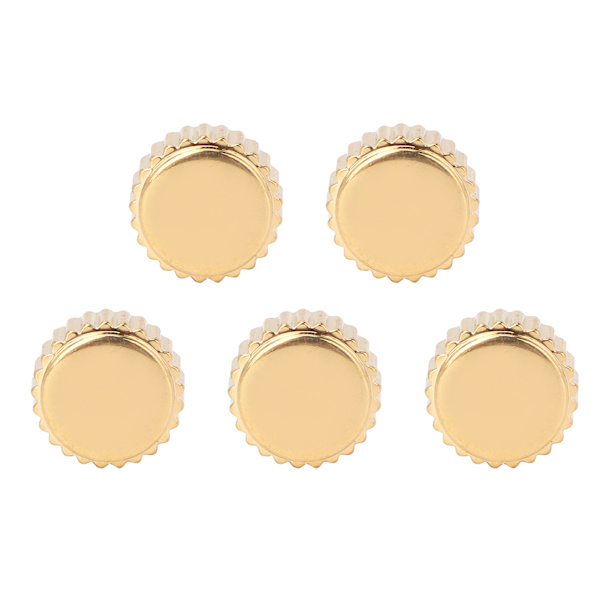 5 st Klockkrondelar Kvarts Mekanisk Klockkrona Reservdelar Ersättningstillbehör 6mm / 0,24 tum[C]