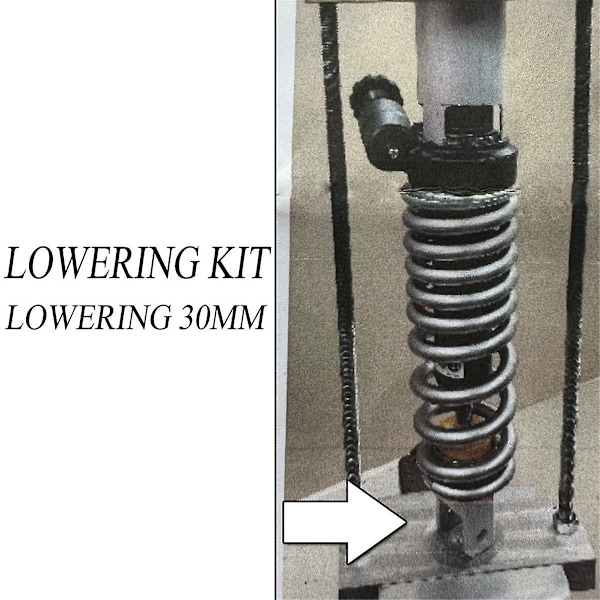 Motorsykkel Bakdemper Senkekoblingssett Baksenking 30mm for XL750 TRANSALP Xl750 Transalp
