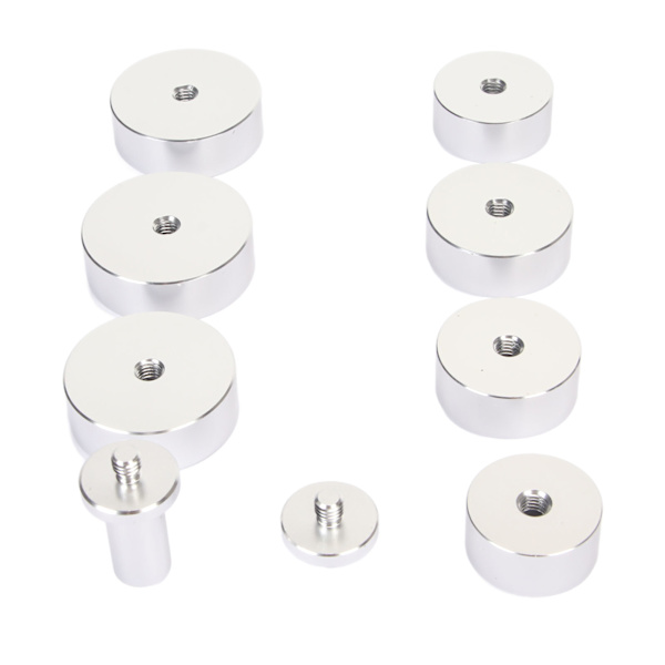 7-delad Pressverktyg för Bezel-fodral, Professionell Rund Urtavla Bakre Lock Press Reparationsverktygssats 27‑40mm[C]
