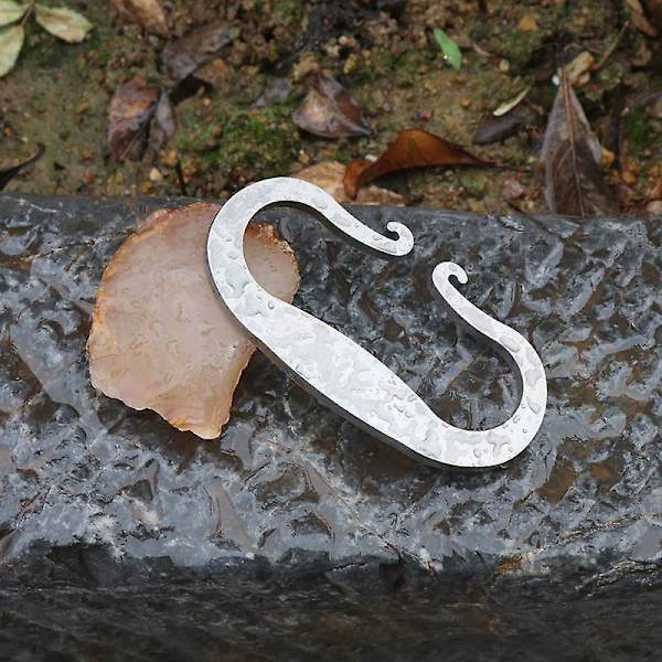 Lättvikts Eldsickel Utomhus Eldabsorbent Kompakt Fuktsäker Högkolstål Överlevnad[C] Single sickle