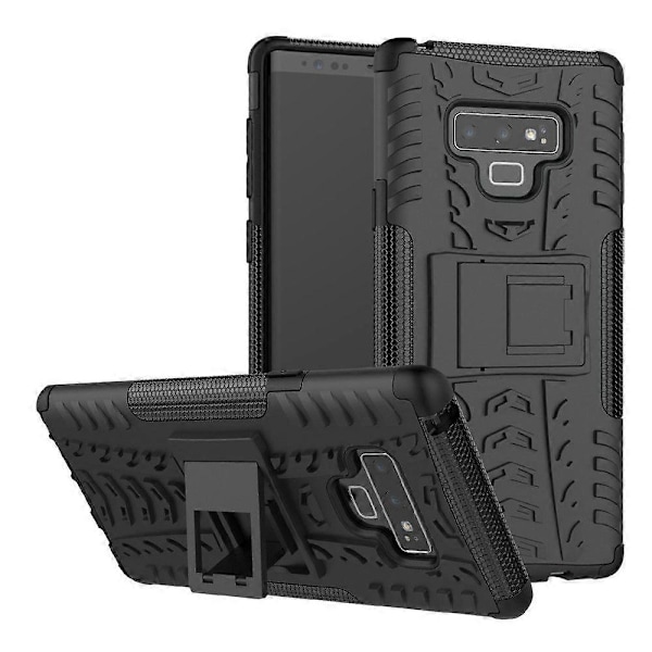 Sort anti-slip hybrid TPU-etui til din Samsung Galaxy Note 9