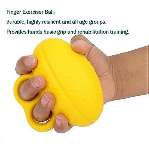 Fingerboll Träningsboll Greppboll Stressbollar Hand Fingergrepp Stärkande Handövning (C)