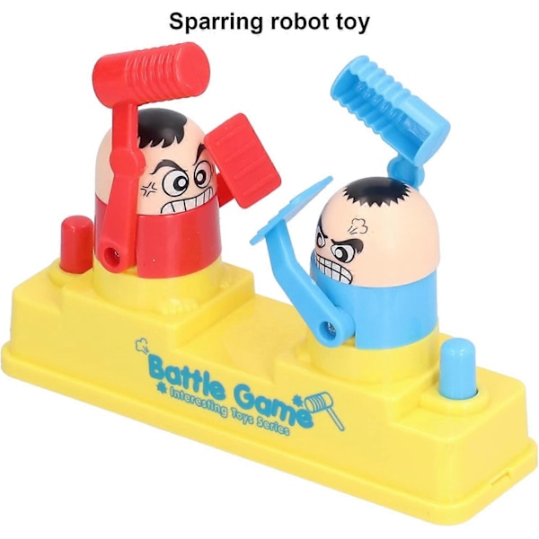 Boxningsrobot Barn Brädspel, Battle Bots Tvåspelarstridsbrädspel Stressreducerande Interaktiv Leksak för Barn
