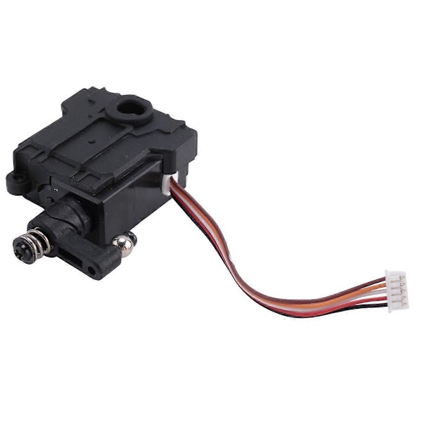 5-tråds Servo Gear Reservedel for 1/16 9130/9136/9137 -ZJ04 Off Road RC Bil Servo Gear black