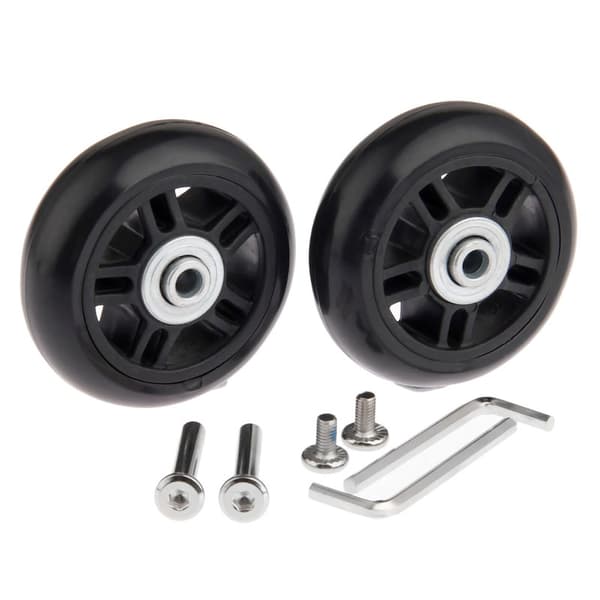 Reservedele til kufferthjul 60 mm x 18 mm gummisæt med 2 stk.