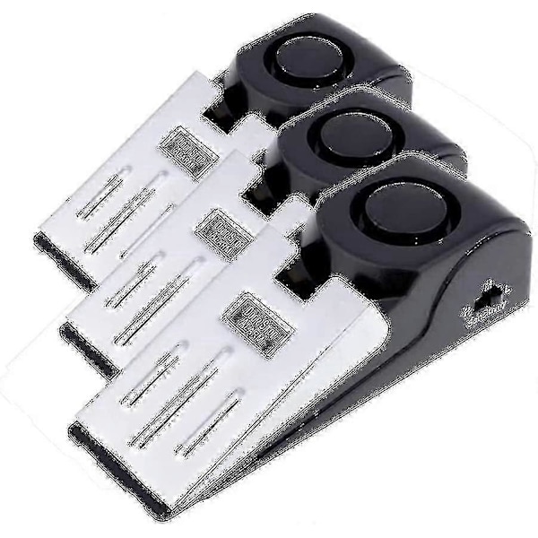 Säkerhetskil Dörrstopp Alarm - 3-pack för Hemsäkerhet (C)
