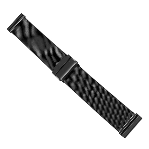 Armbandsurrem 24mm Rostfritt Stål Mesh Justerbart Armband För Suunto Spartan HR 7/D5i Svart[C]