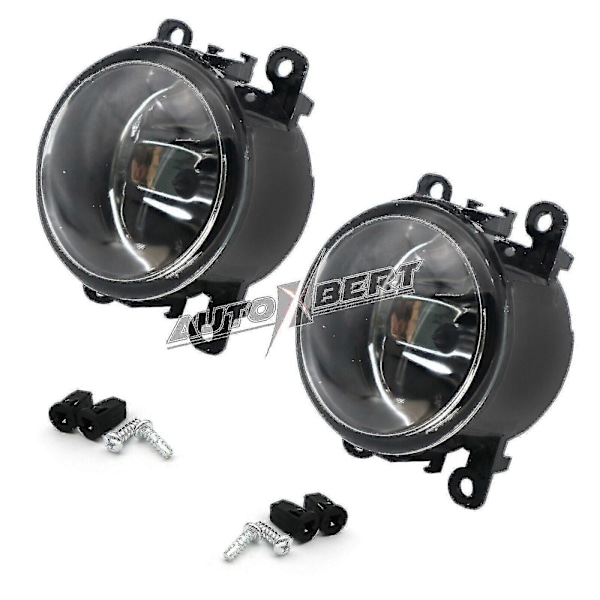 2x Halogen Framlampor för dimljus DRL för Ford Fiesta Focus Connect Transit Custom