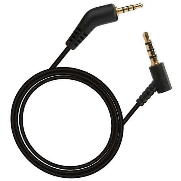 Reservedele Audiokabel til Bose QuietComfort QC 3 Hovedtelefoner uden Mikrofon Sort