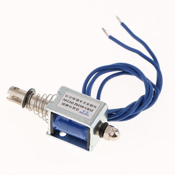 2xZYE1-0520Z Öppen Ram Linjär Mini Push Pull Solenoid Elektromagnet Återställning (C)