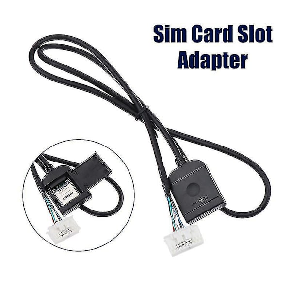 SIM-kortsporadapter for Android Multimedia GPS 4G 20-pins kabel Biltilbehør