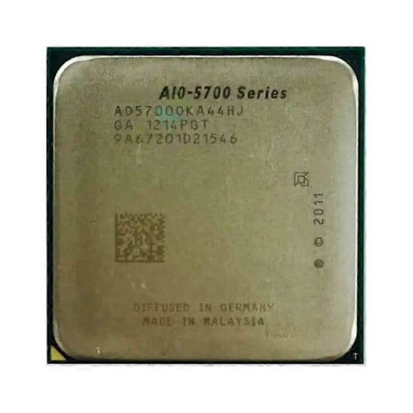 Prosessor A10-5700 4 kjerner 4 tråder Sokkel FM2 CPU