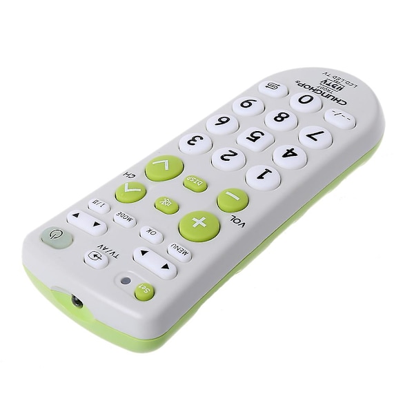 Stor Universal Fjärrkontroll för De Flesta TV-modeller Känslig TV-kontroll Avancerad Programmeringsdesign Tillbehör