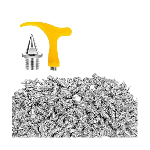 Rustfrie Stål Pigger For Sko, Utbyttbare Pigger For Is Pigger Stål Pyramid Pigger For Fotturer
