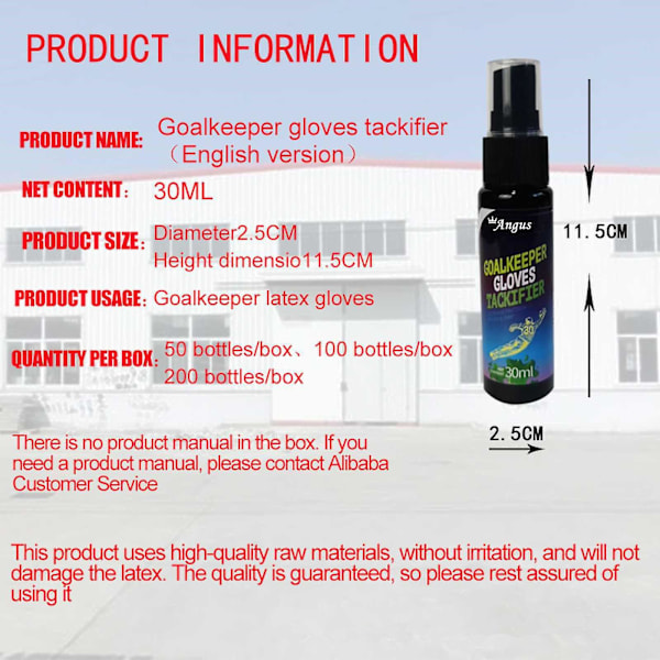 Spray Antiskid Keeperhansker Takifier Spray Multifunksjonell Keeperhansker Grip Lim Keeperhansker Spray For Keeper 30ml GAO4078