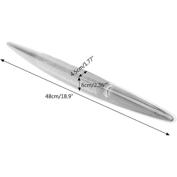 För CRV CR-V 2012 2013 2014 2015 2016 3:e Bromsljus Bakre Baklyktor Stopplampa Transparent Skal Tredje Bromsljus