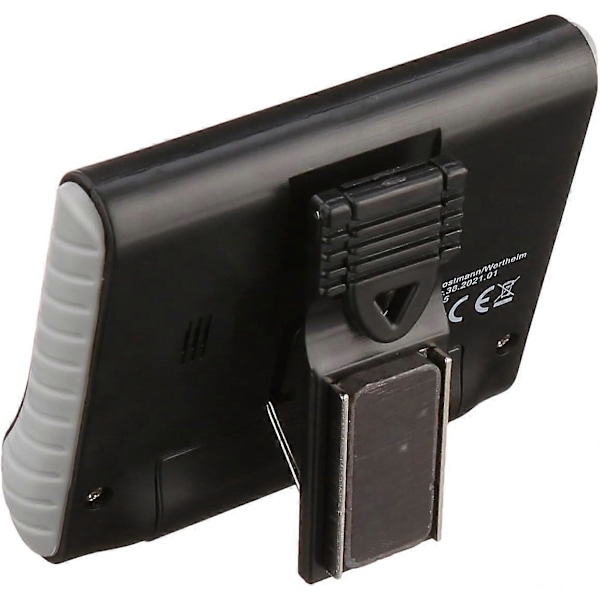 Digital timer og stopur, elektronisk æggeur, med display, store tal, sort (HYYC)