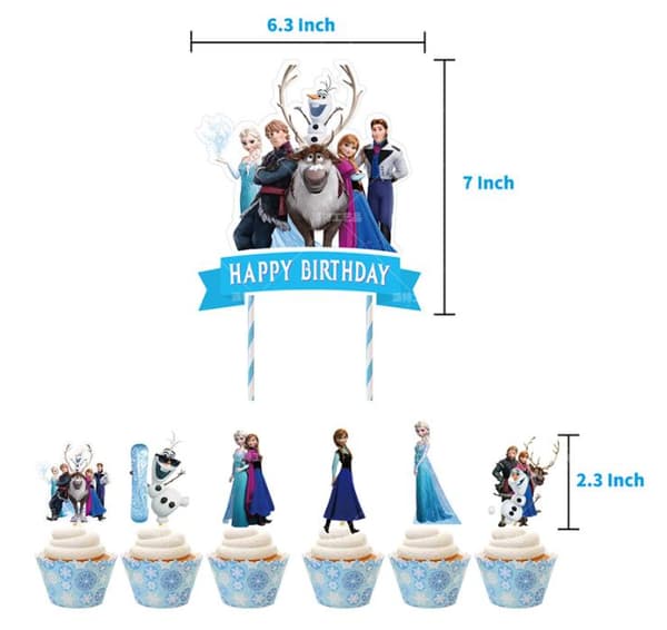 Frozen Lastenjuhlien Koristelu Ilmapallokaari