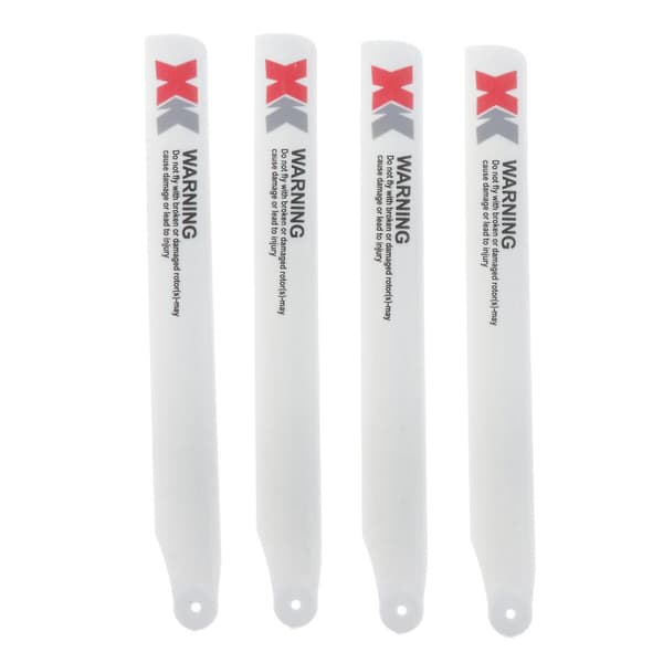 Hvide 4-dele RC Drone Propeller til XK K124.005 Flykropsdele Tilbehør