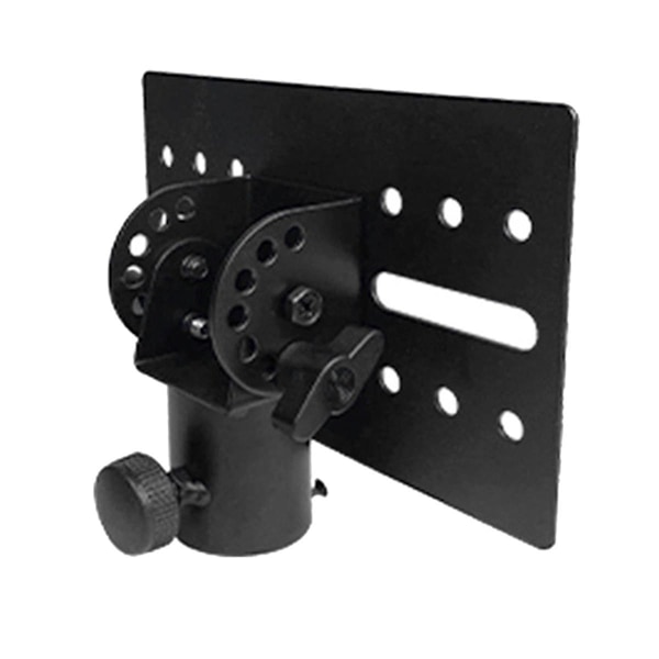 Roterbar 35mm Metallfäste Tripod Stativ DJ Högtalarstativ Adapter Topplock Roterbar DJ Högtalarstativ Adapter Topplock