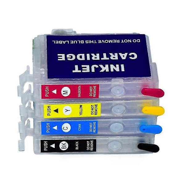 Unik Genopfyldbar Blækpatron Uden Chip Til Epson WF-2830 WF-2850 XP-4100 XP-4105 XP-2100 XP-2105 XP-3100 XP-3105 XP-3150 Printere 15696as the picture