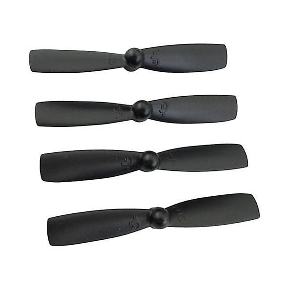 2x4st Svarta CW CCW Propeller Reservdelspropeller för MJX B3 Bugs 3 Mini RC Drönare (C)