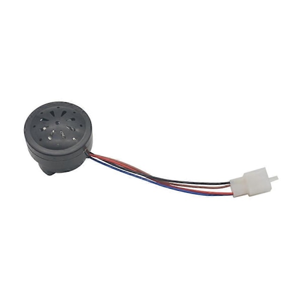 Universal 48V 60V 2 i 1 ATV Motorcykel Elektrisk Signalhorn Rund Högtalare-Siren (FCC)