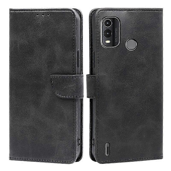 For Nokia G11 Plus 4G Flip PU Leather Lommebokveske Stativ Kalveskinn Telefondeksel Multicolor Style A