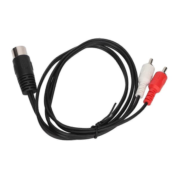 Lydkabeladapter 7PIN til 2RCA hann 1 meter