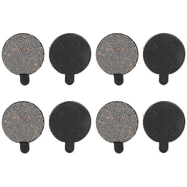 Bremseklosser, 4 Par Semi-Metall Bremse Skive Rotor Kloss For 10-tommers Elektrisk Sparkesykkel (HYYC)