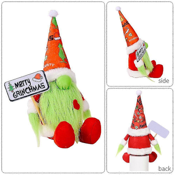 Ansiktslös Tomte Grinch Råttor P Docka 1st