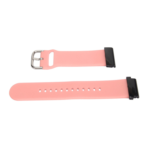 26 mm silikon klokkearmbånd Fleksibelt justerbart erstatningsarmbånd for Fenix 7X 6X 5X Rosa [C]