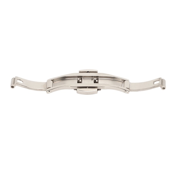 Urspänne Spänne Rostfritt Stål Hög Finish Dubbel Knapp Vikbart Spänne Armband Spänne Ersättning[C]