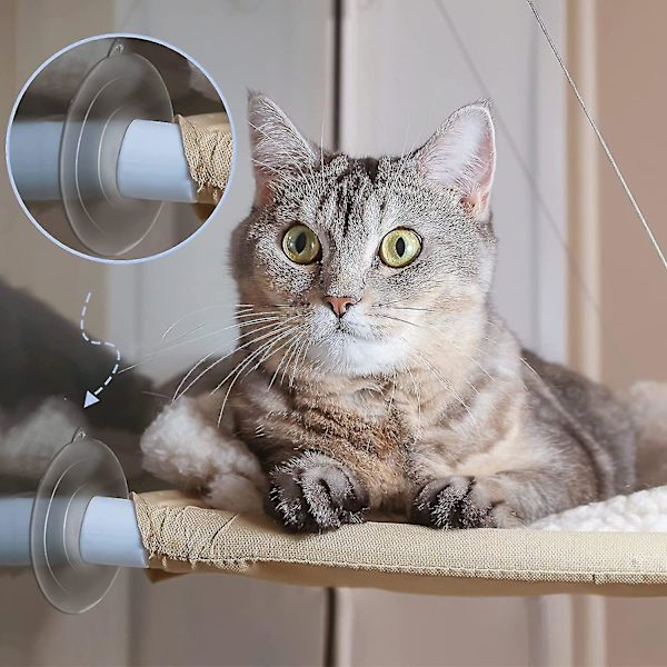 8 st Sugkoppar för Kattfönsterhylla Kattfönsterhängmatta Ersättnings Sugkoppar för Kattfönsterhyllor Säng Säte Hängmatta Husdjurstillbehör Ft