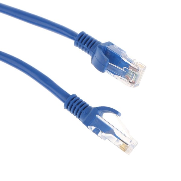 Cat5e Patchkabel Ethernet Internet Nätverk LAN UTP Blå 24 meter (C)
