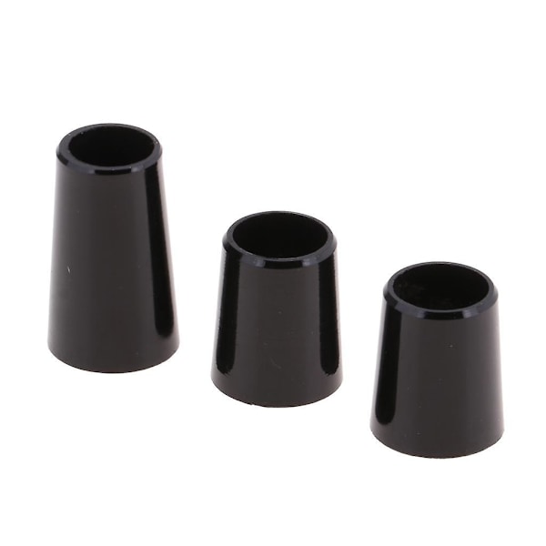 Golfskaft sleeves 0.335 5 stk. Sort Ferrule Hætte Adapter
