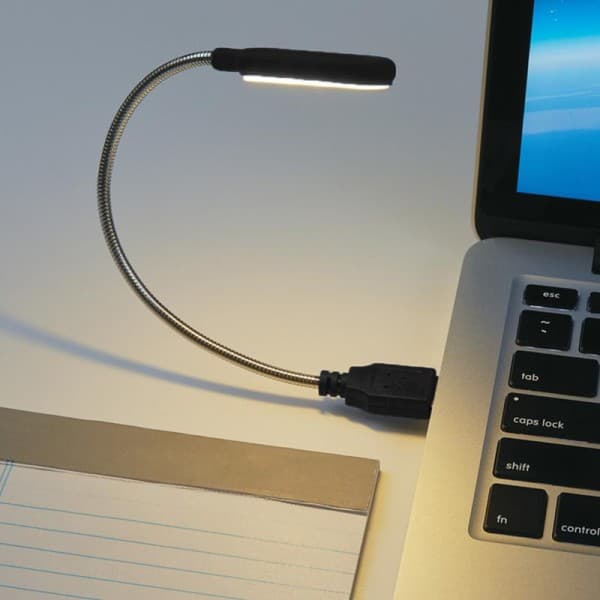 Reise bærbar USB leselampe mini led boklys nattlys