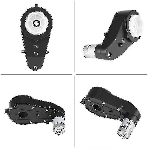 12v 550-8000rpm Elmotor Växellåda För Barnfordon Reservdelar