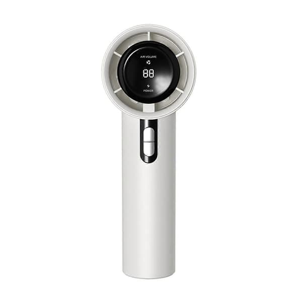Kompakt Genopladelig Bærbar Håndholdt Ventilator 12V 5V USB