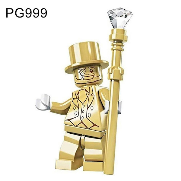 Superhjälte Mr Gold Imperial Stormtrooper Iron Man Samla Byggklossar Leksak