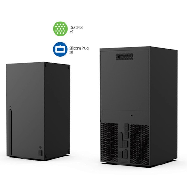 Dammfilteröverdrag Kompatibelt med Xbox Series X Konsol, Ventilationsöverdrag Dammskyddande Filteröverdrag