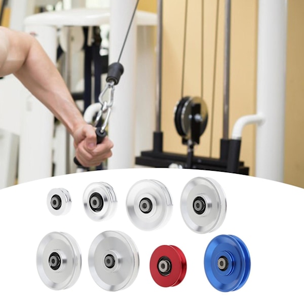 Lager Rullhjul Gym Tillbehör Universal För Kabelmaskin Gym Utrustning